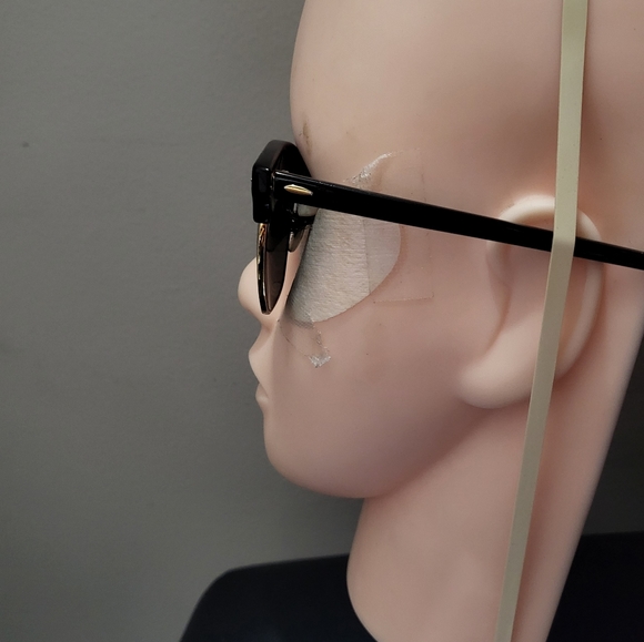 RAY-BANRB3016 Clubmaster Blue-Light Clear - Picture 2 of 3